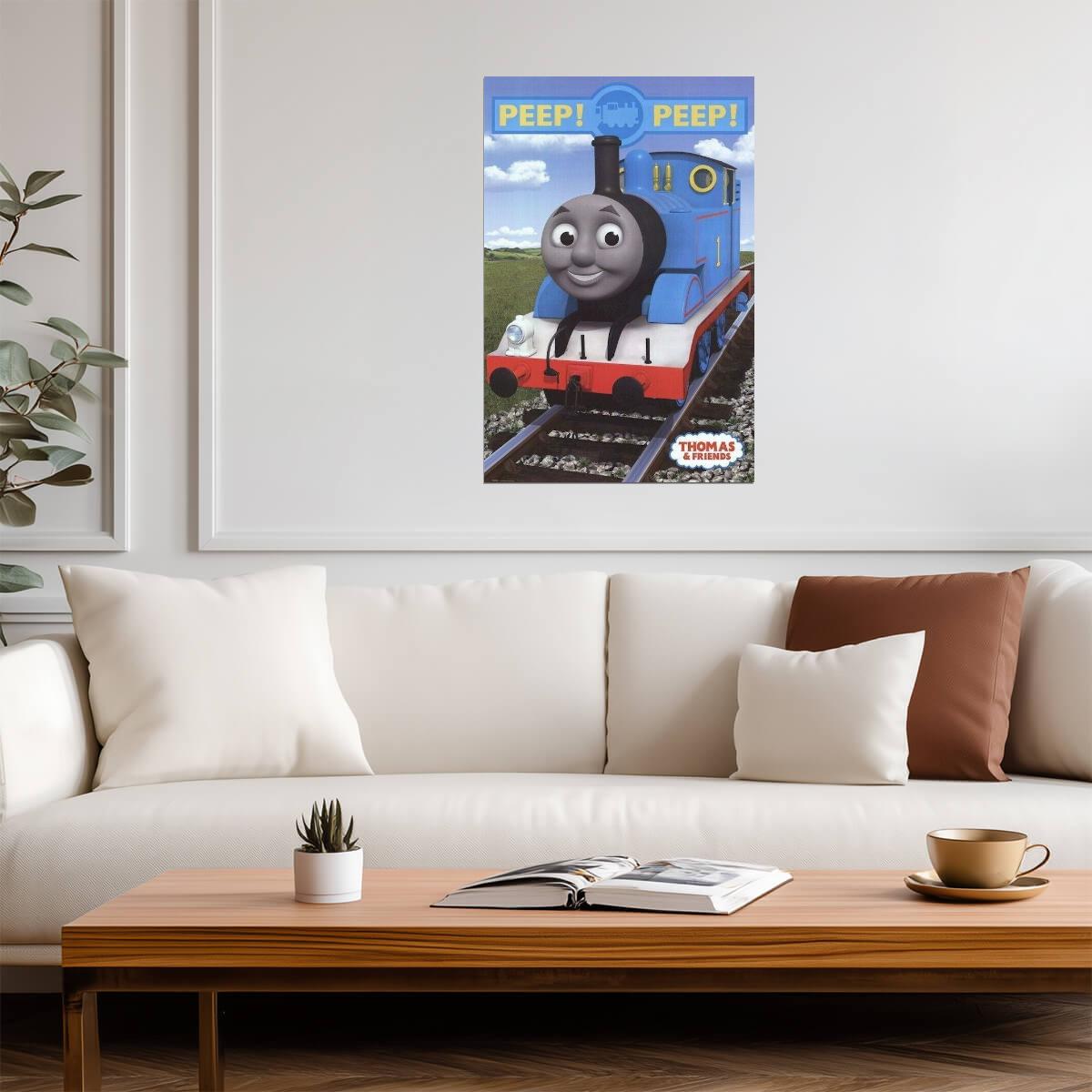Thomas & Friends | "Peep Peep!" Thomas the Tank Engine | Kids Train Poster - Movies & TV Poster