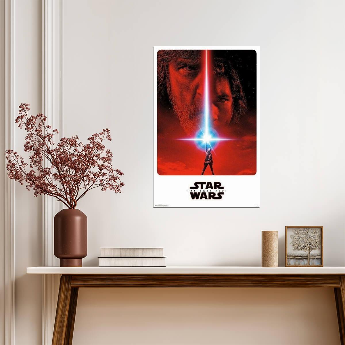 Star Wars: The Last Jedi | Teaser Movie Poster | Sci-Fi Wall Art - Movies & TV Poster