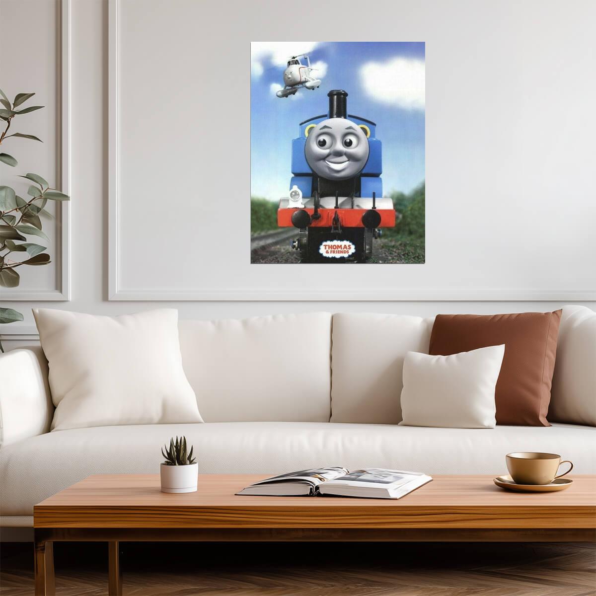 Thomas & Friends Solo Portrait | Thomas the Tank Engine | Kids Train Poster - Movies & TV Poster