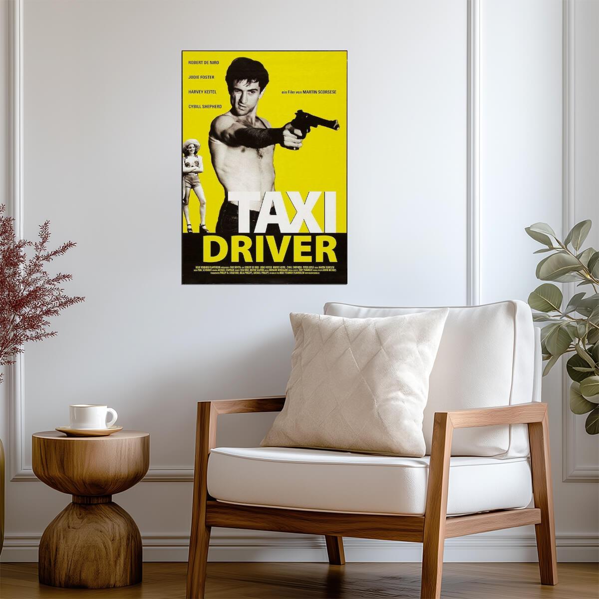 Taxi Driver | Robert De Niro & Jodie Foster | Martin Scorsese Film Poster - Movies & TV Poster