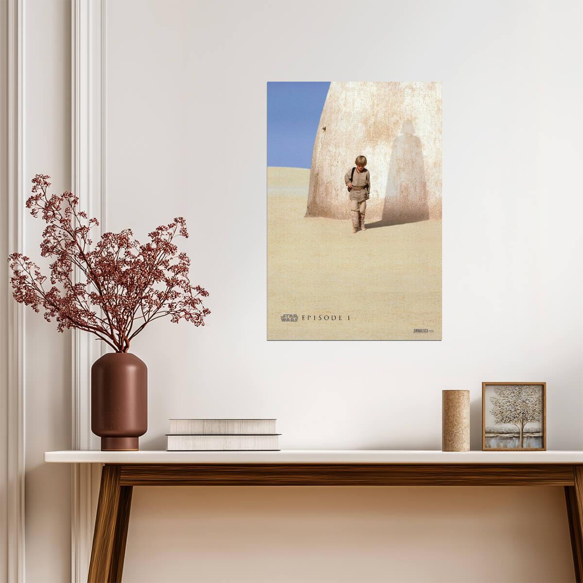 Star Wars: The Phantom Menace Anakin Skywalker | Sci-Fi Movie Poster | Episode 1 Wall Art