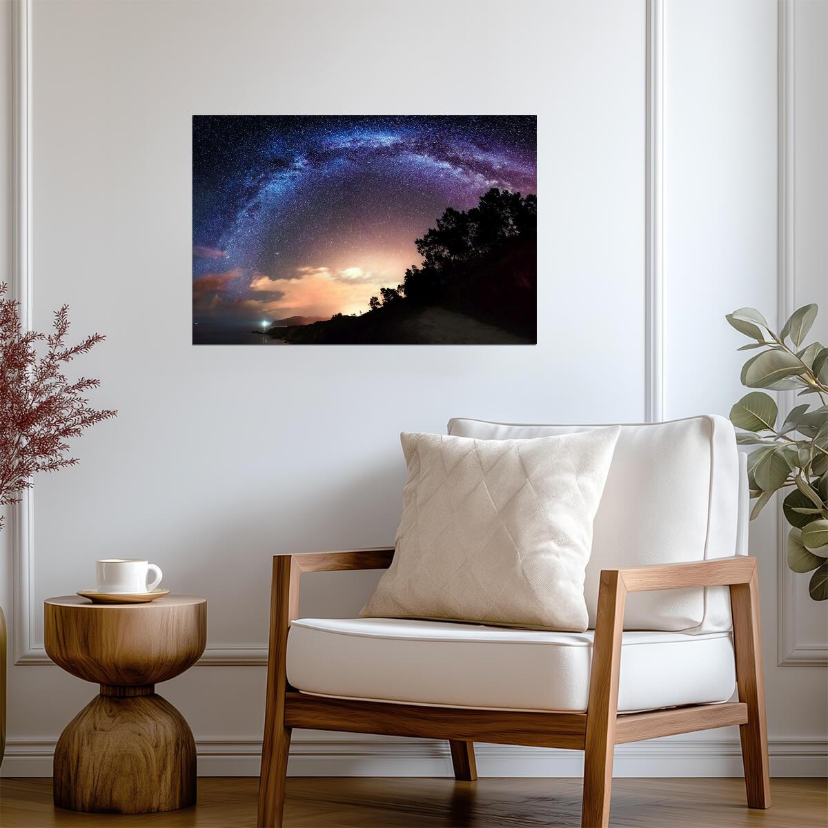 The Milky Way Galaxy | Astrophotography Print | Space and Stars Poster - Photography Poster