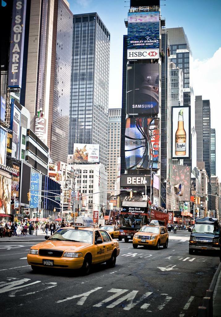 Times Square in Midtown Manhattan | New York City Photography | Urban Scene Poster - Photography Poster