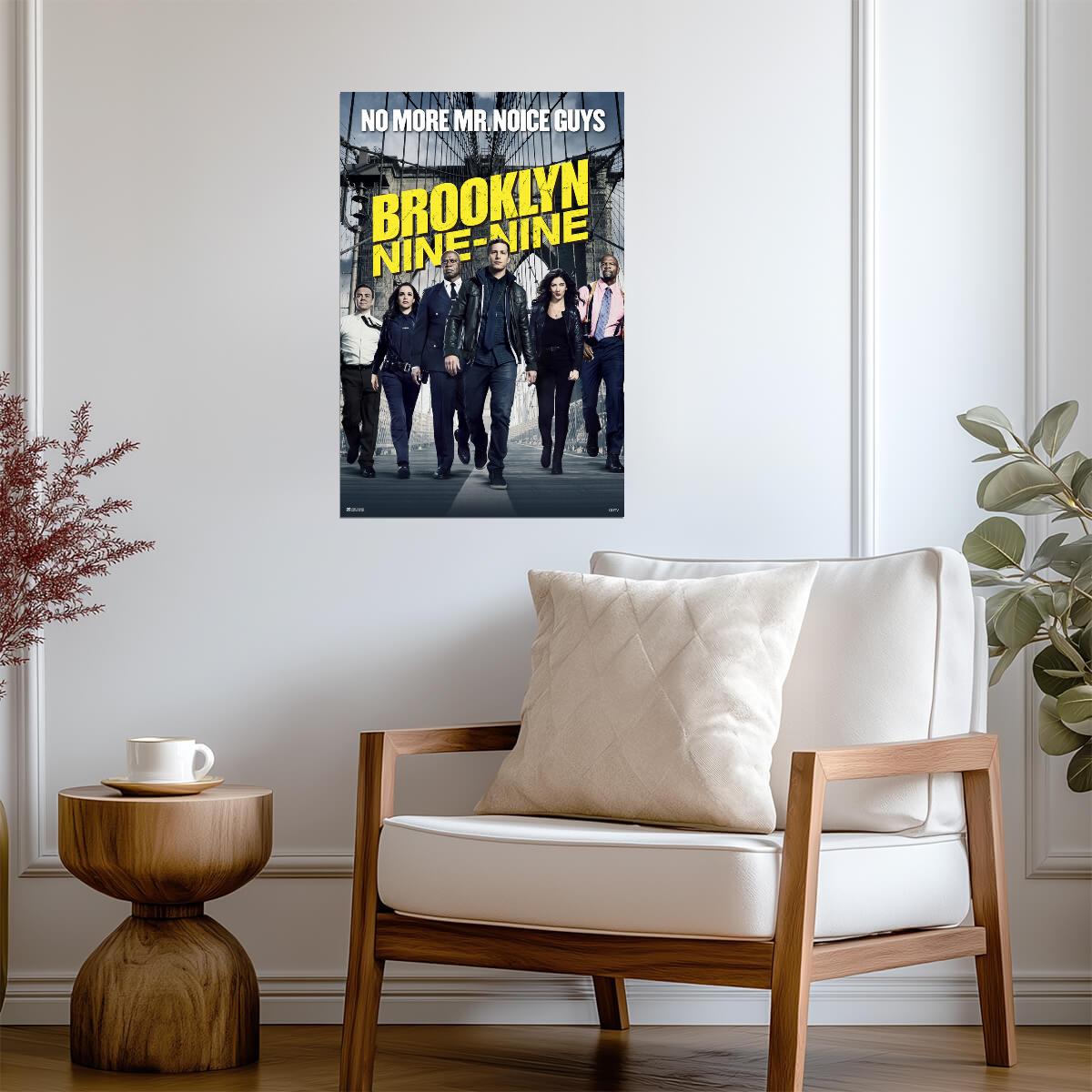 Brooklyn Nine-Nine | Andy Samberg TV Show Poster | Police Sitcom Art - Movies & TV Poster