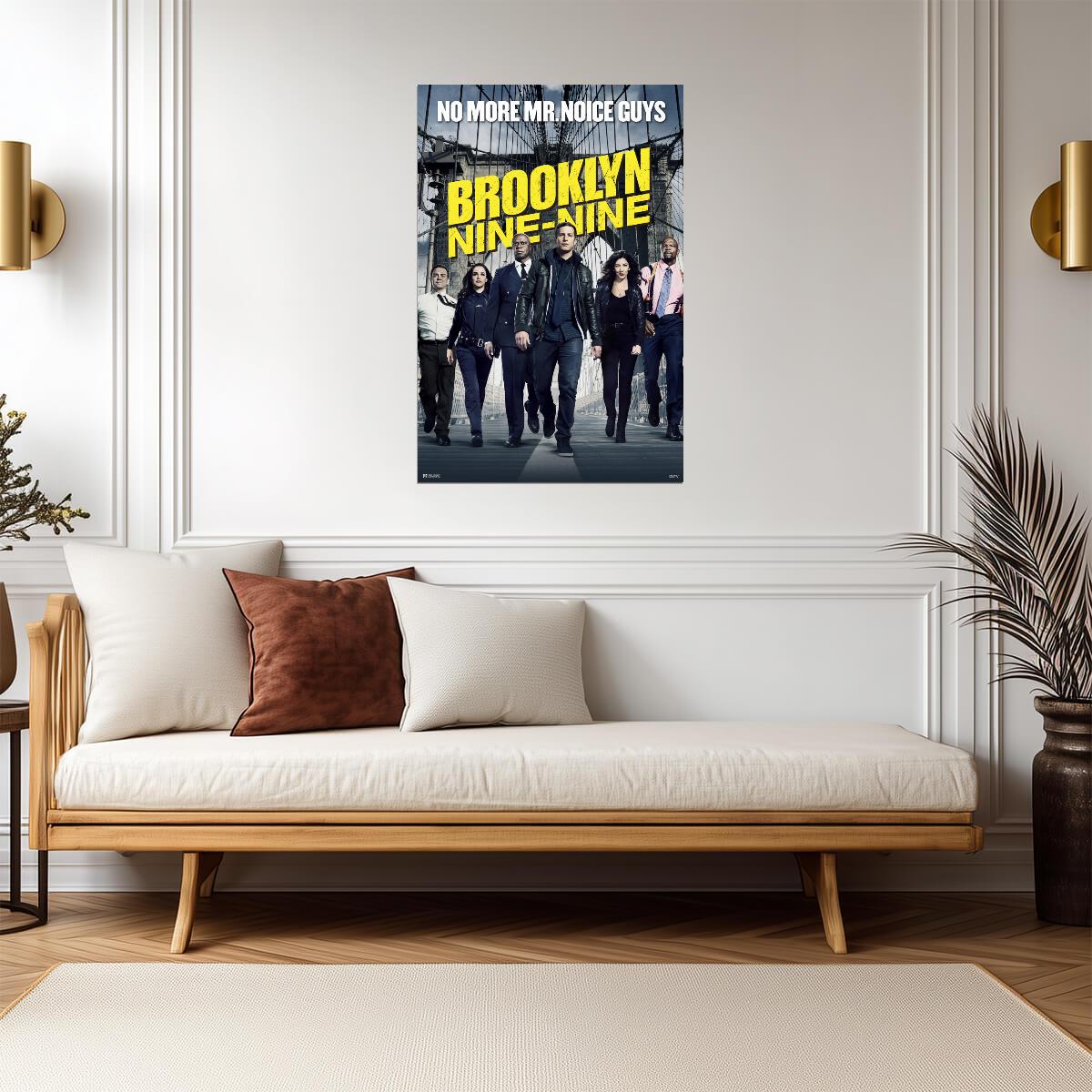 Brooklyn Nine-Nine | Andy Samberg TV Show Poster | Police Sitcom Art - Movies & TV Poster