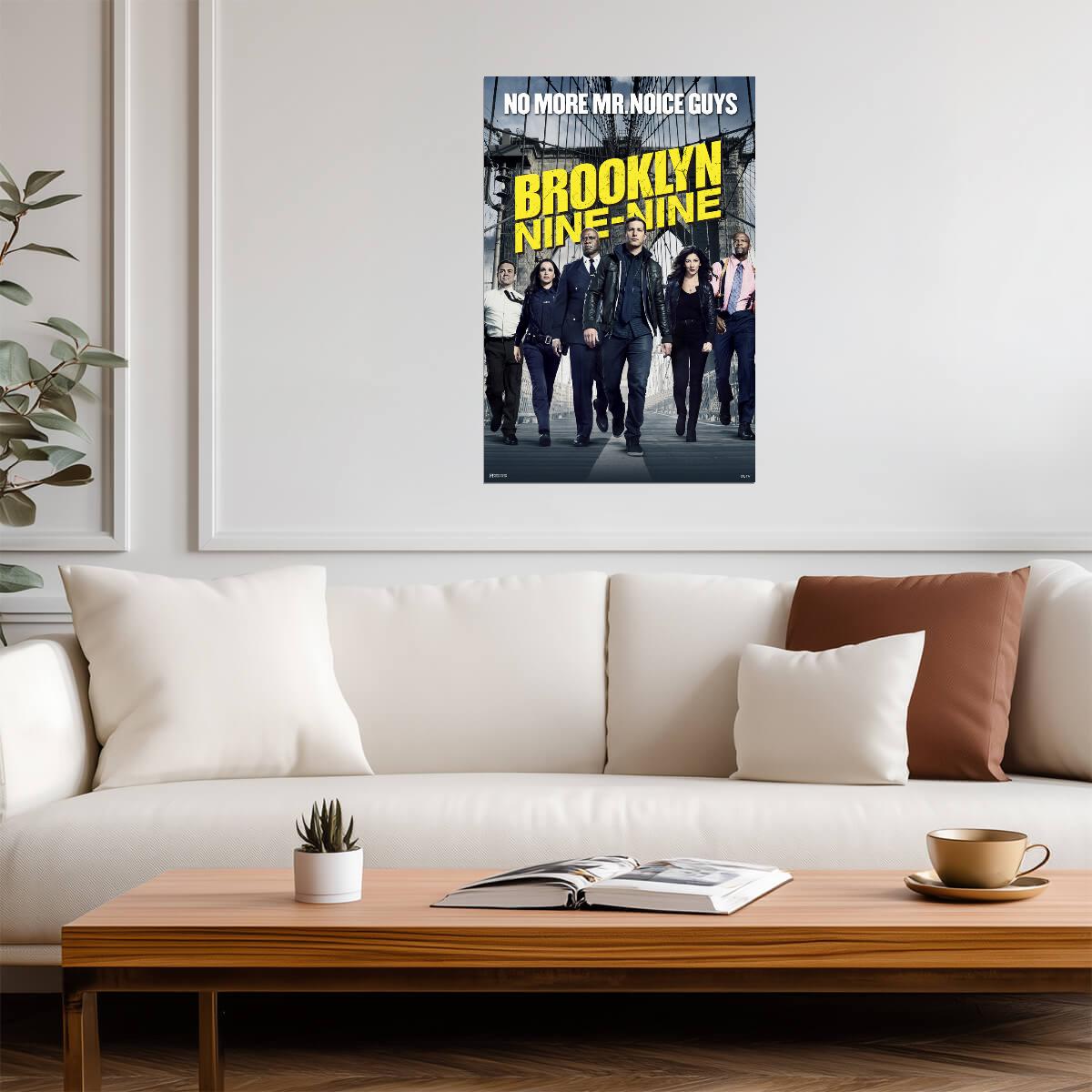 Brooklyn Nine-Nine | Andy Samberg TV Show Poster | Police Sitcom Art - Movies & TV Poster
