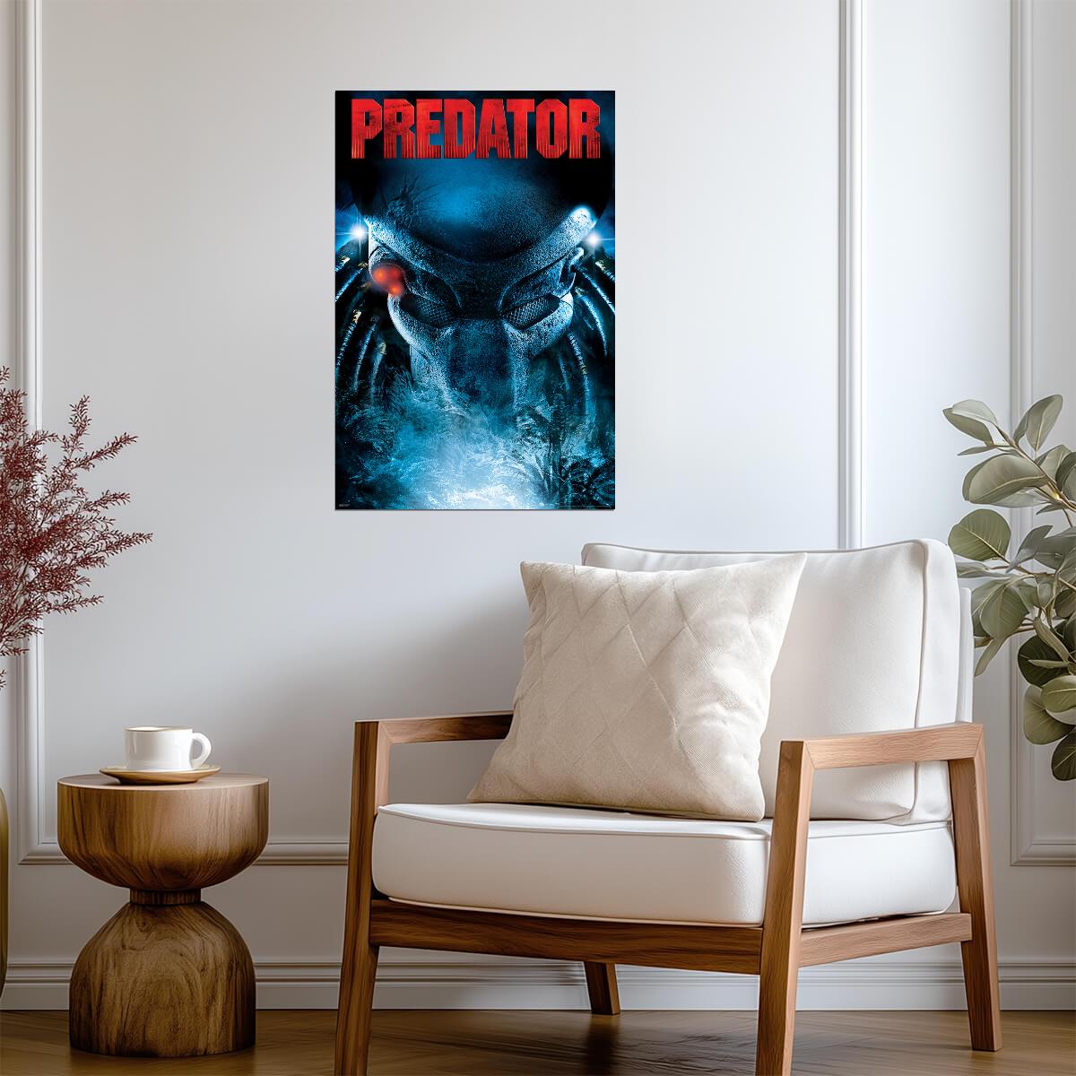 Predator Stare | Sci-Fi Horror Movie Poster | Alien Wall Art - Movies & TV Poster