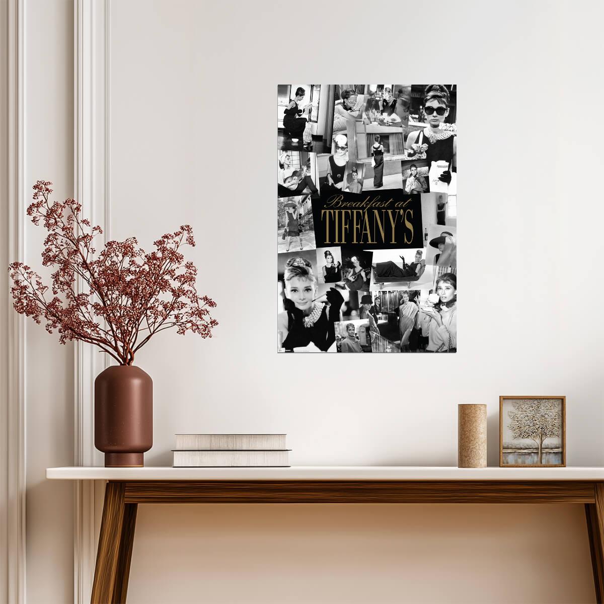 Breakfast at Tiffany's | Classic Movie Poster | Audrey Hepburn Art Print