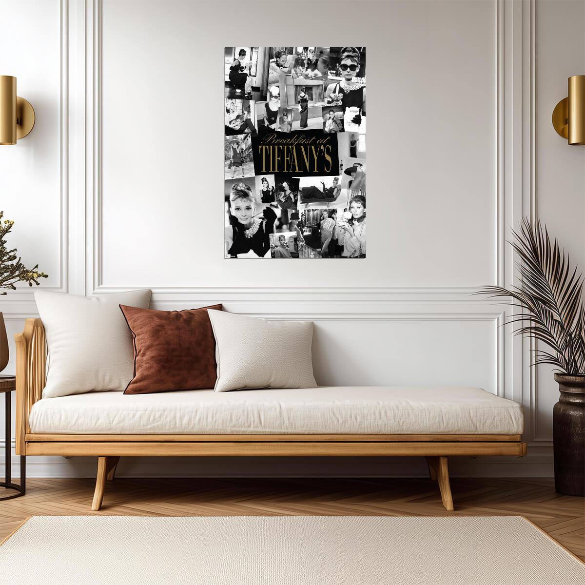 Breakfast at Tiffany's | Classic Movie Poster | Audrey Hepburn Art Print