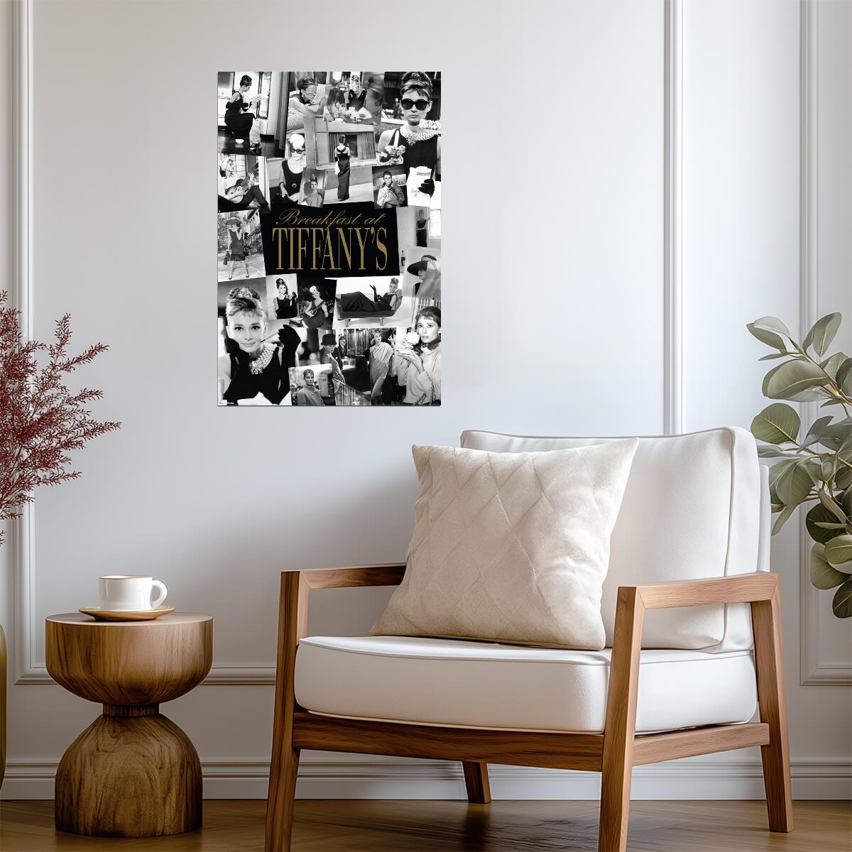 Breakfast at Tiffany's | Classic Movie Poster | Audrey Hepburn Art Print