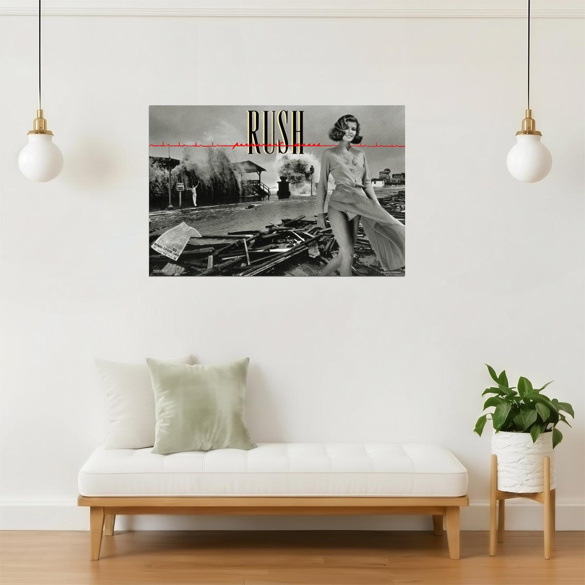 Rush Permanent Waves | Album Cover Poster | Prog Rock Wall Art