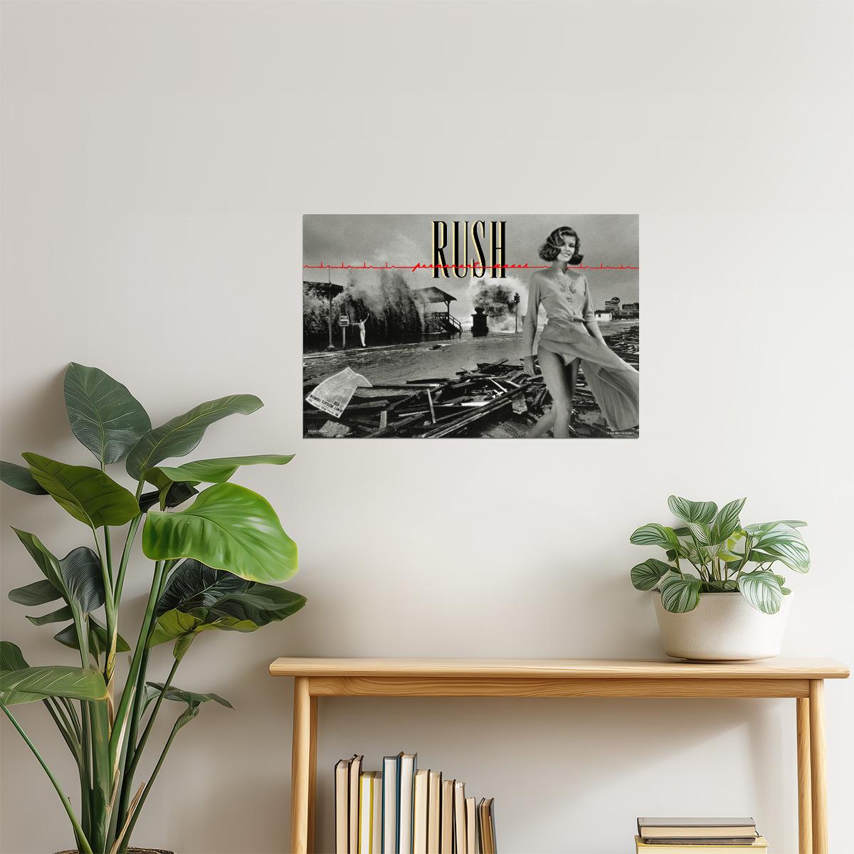 Rush Permanent Waves | Album Cover Poster | Prog Rock Wall Art