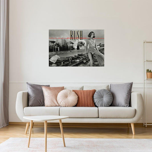 Rush Permanent Waves | Album Cover Poster | Prog Rock Wall Art