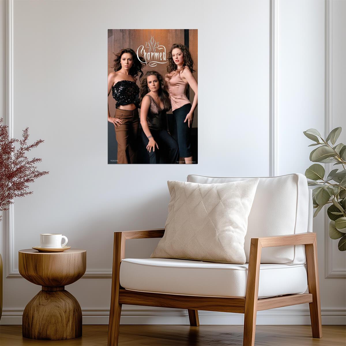 Charmed Season 8 | The Power of Three Halliwell Sisters | Witchcraft TV Show Poster - Movies & TV Poster