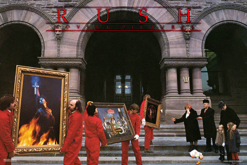 Rush Moving Pictures | Album Cover Poster | Classic Rock Wall Art