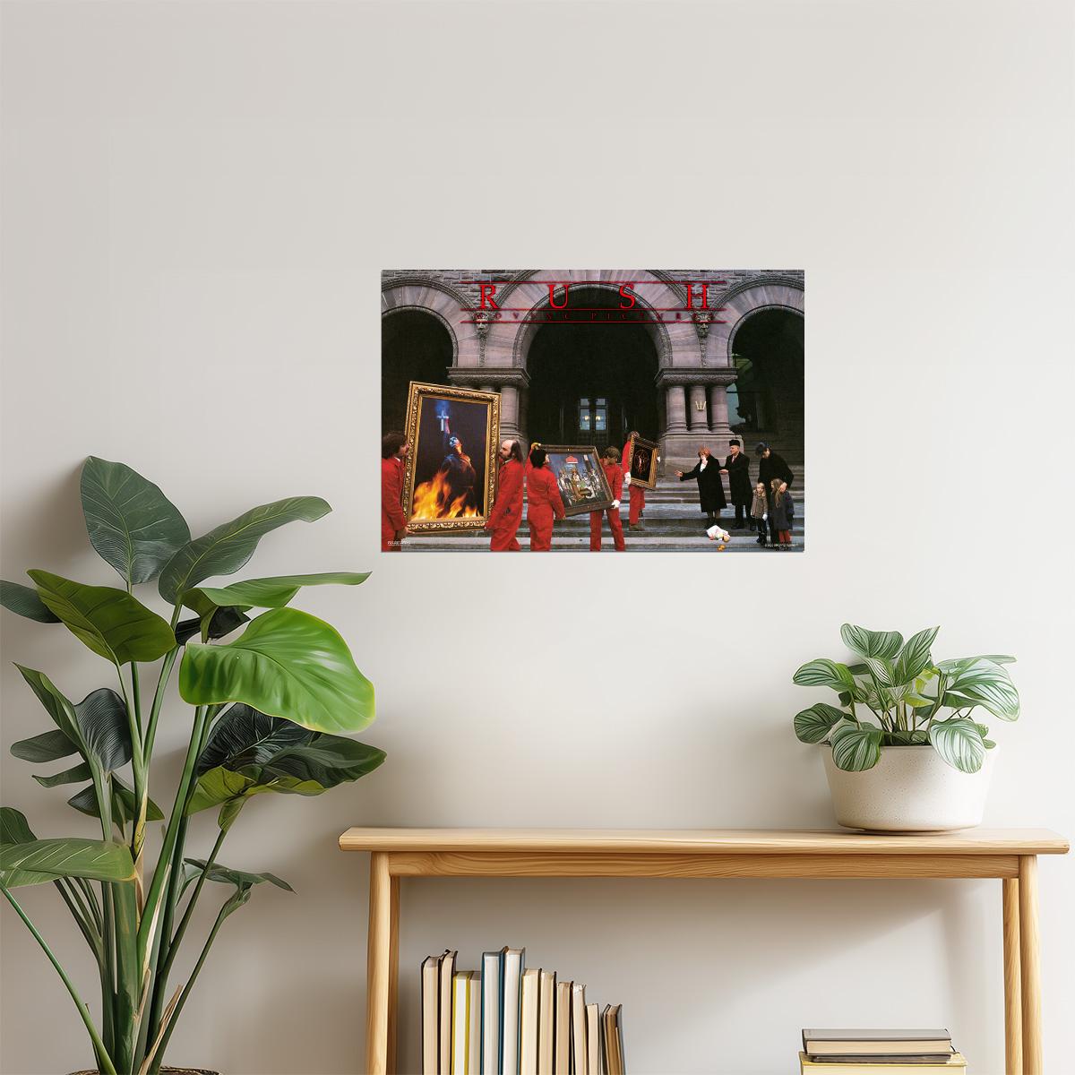 Rush Moving Pictures | Album Cover Poster | Classic Rock Wall Art