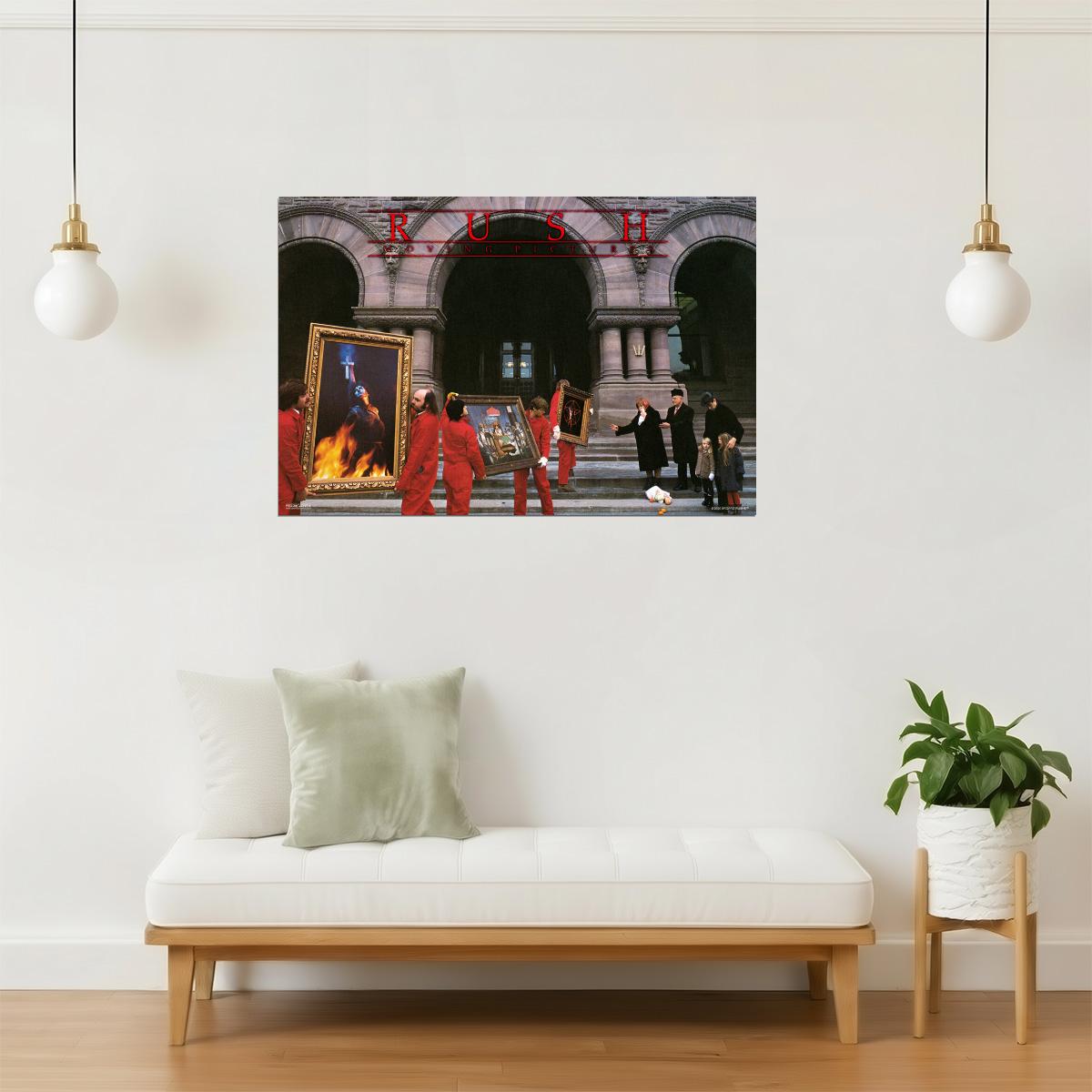Rush Moving Pictures | Album Cover Poster | Classic Rock Wall Art