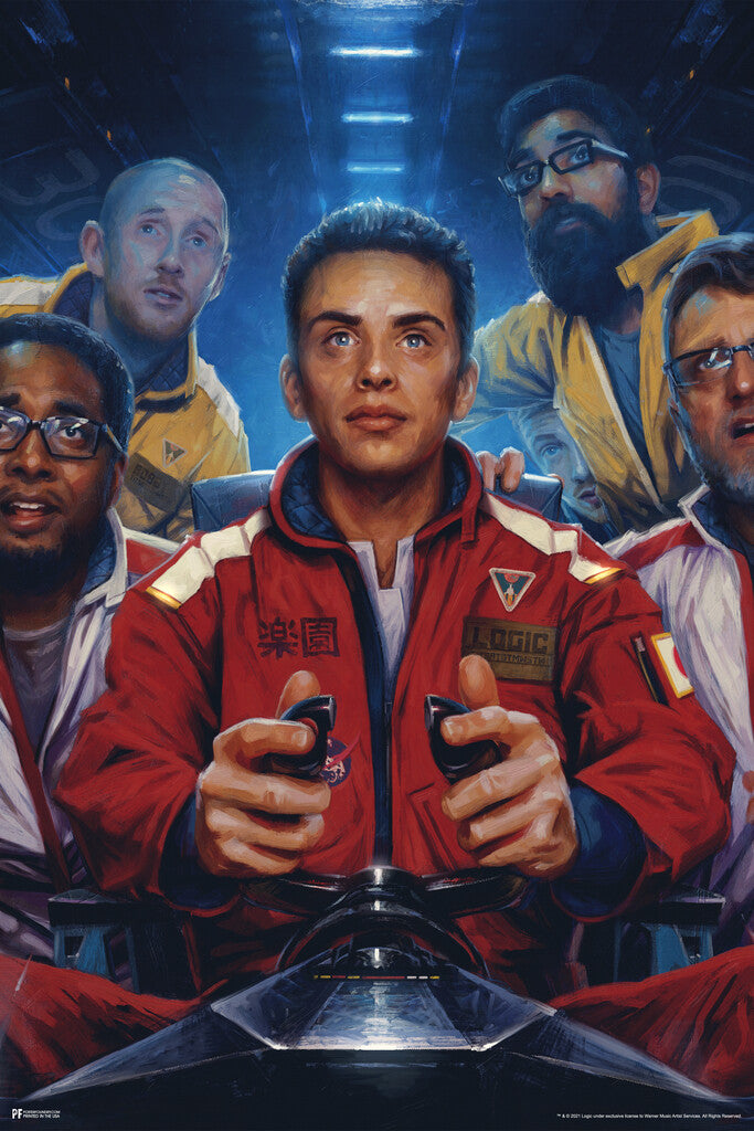 Logic The Incredible True Story | Album Cover Poster | Hip Hop Wall Art