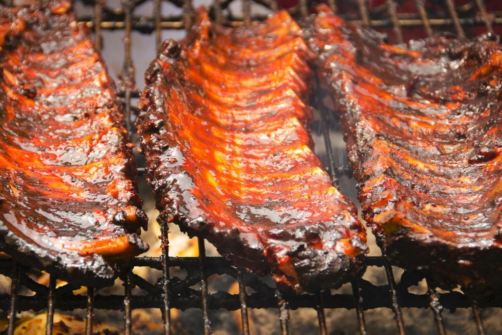 Barbecued Spareribs Photograph | BBQ Pit Wall Art | Food & Drink Poster - Photography Poster