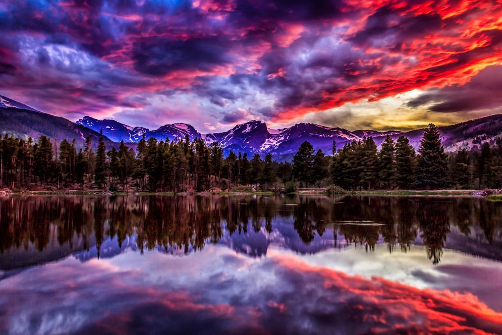 Sunset in Rocky Mountain National Park | Landscape Photography Print | Nature Poster - Photography Poster