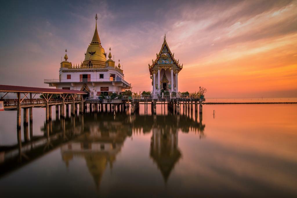 Reflection of Wat Hong Thong Temple | Thailand Architecture Photography | Travel Poster - Photography Poster