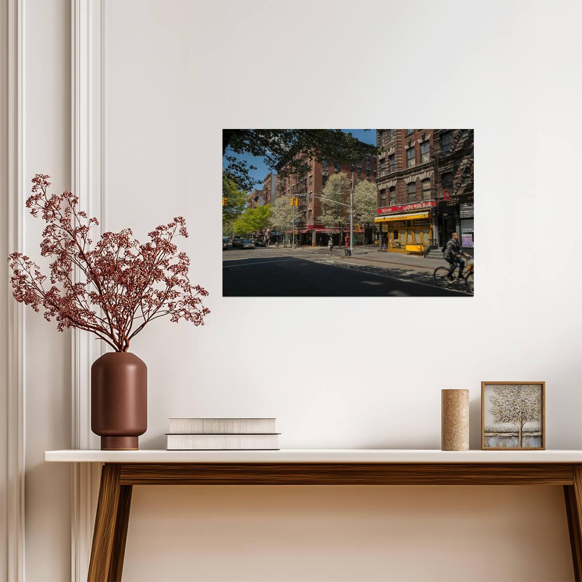 Street Scene in Greenwich Village | New York City Photography | Urban Life Poster - Photography Poster