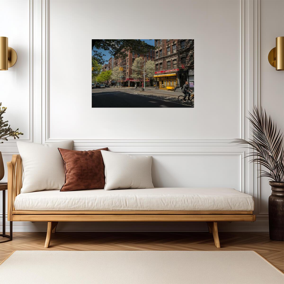 Street Scene in Greenwich Village | New York City Photography | Urban Life Poster - Photography Poster