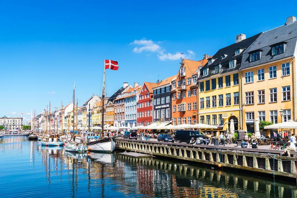 Nyhavn District in Copenhagen | Denmark Photography | European City Poster - Photography Poster