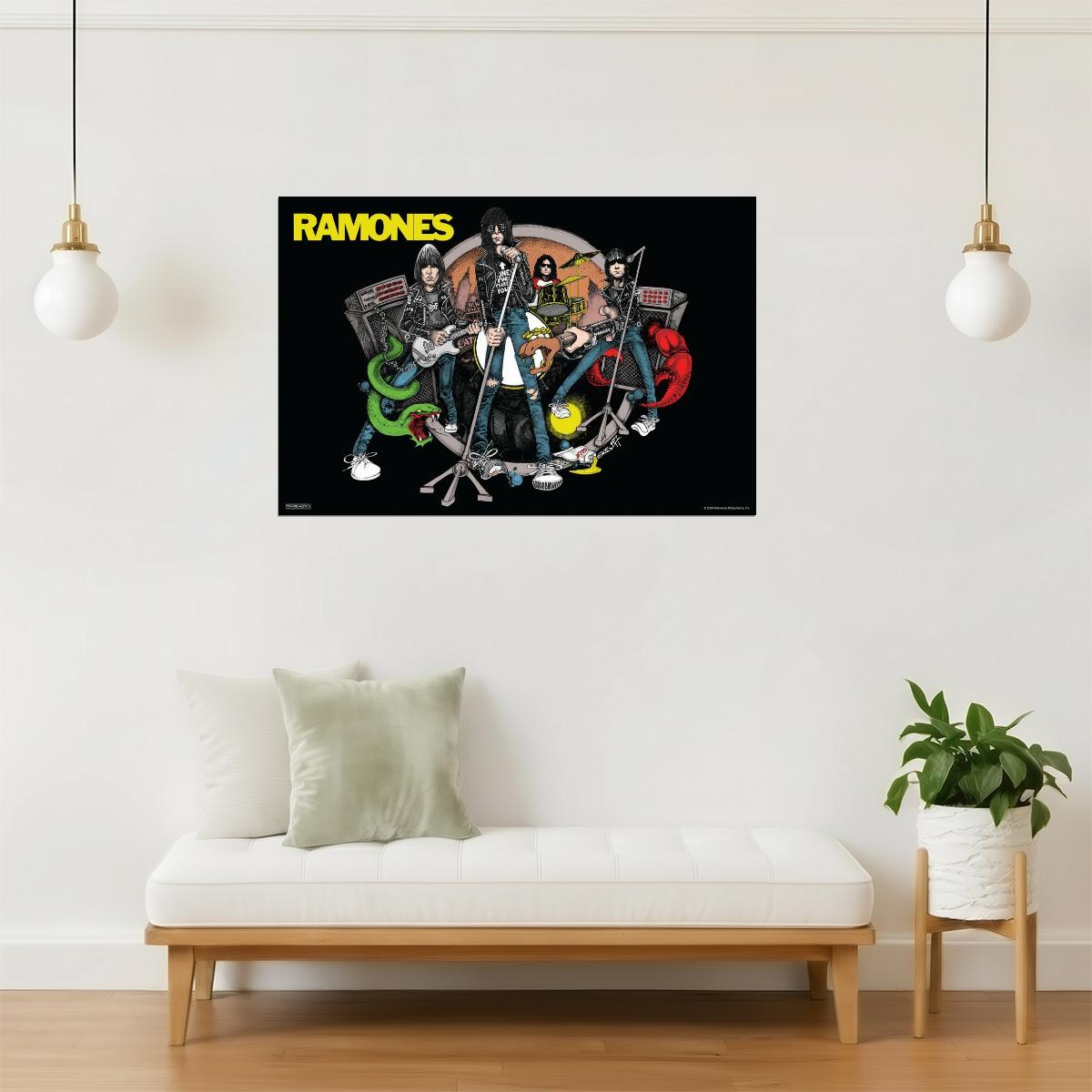 Ramones Road to Ruin | Album Cover Art | Punk Rock Poster