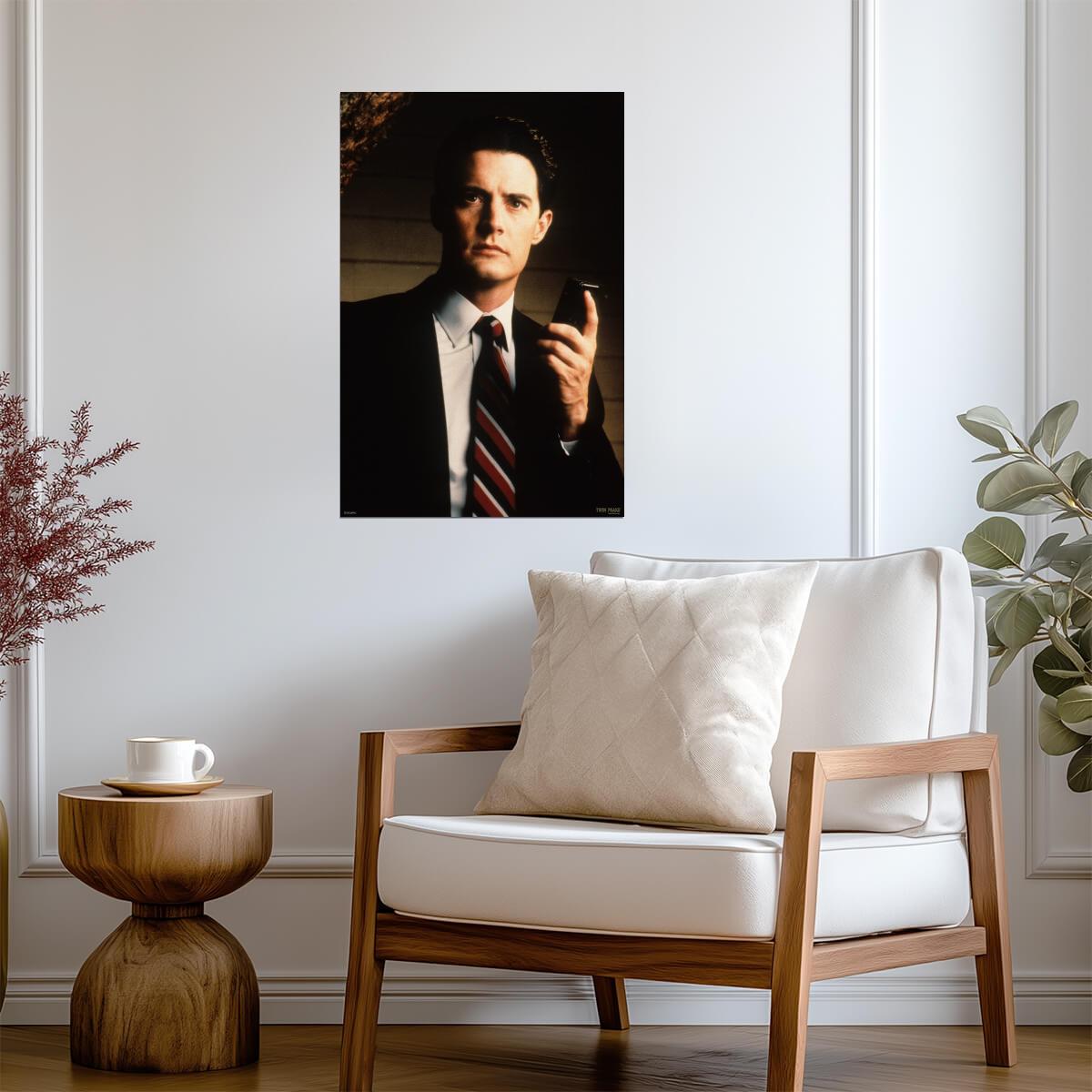 Twin Peaks | Agent Dale Cooper Portrait | David Lynch TV Show Poster - Movies & TV Poster
