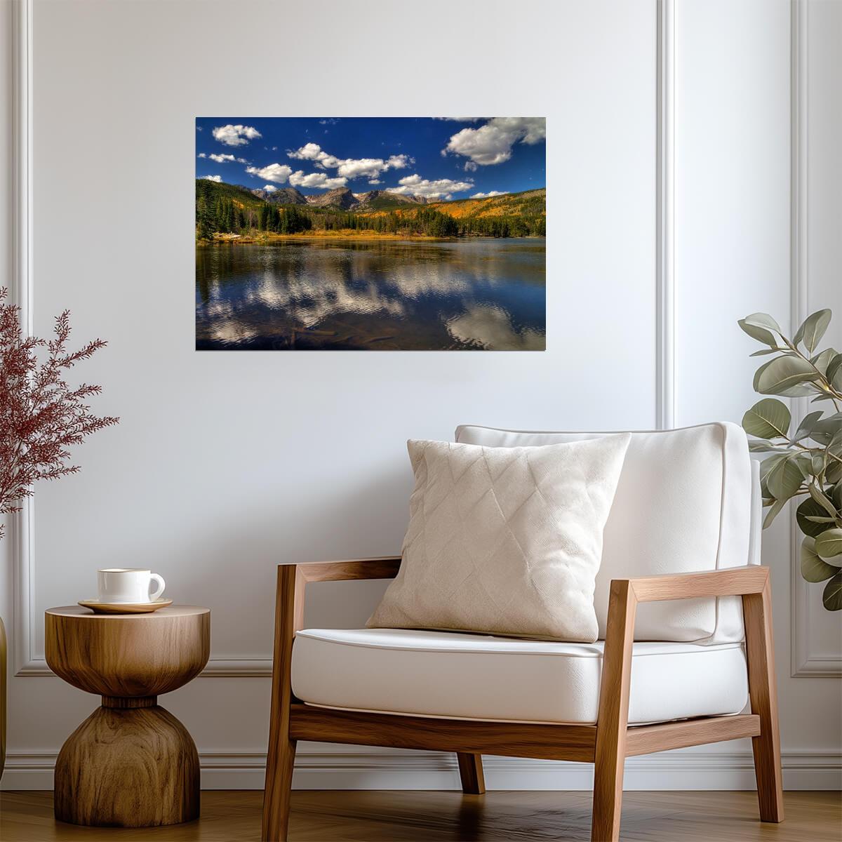 Sprague Lake | Rocky Mountain National Park Poster | Landscape Photography - Photography Poster