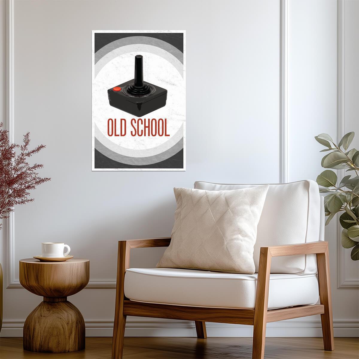 Retro Video Game Controller | Gamer Wall Art | 80s & 90s Gaming Poster