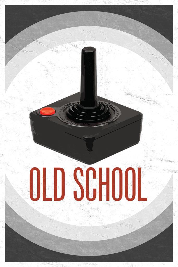 Retro Video Game Controller | Gamer Wall Art | 80s & 90s Gaming Poster