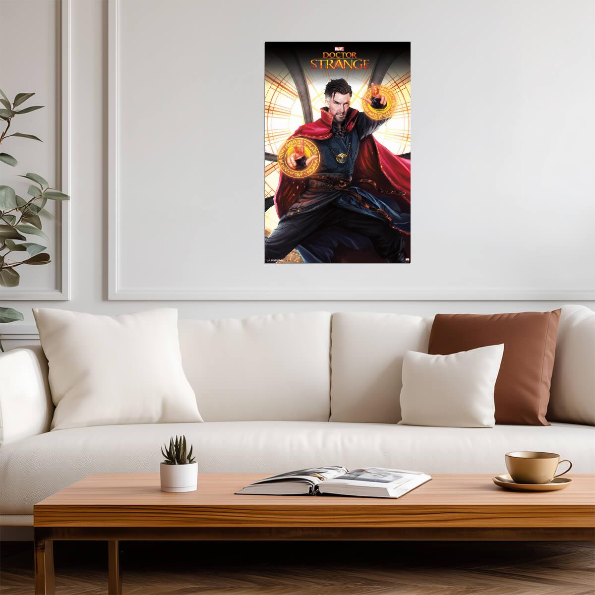 Doctor Strange in the Sanctum Sanctorum | Skylight Movie Poster - Movies & TV Poster
