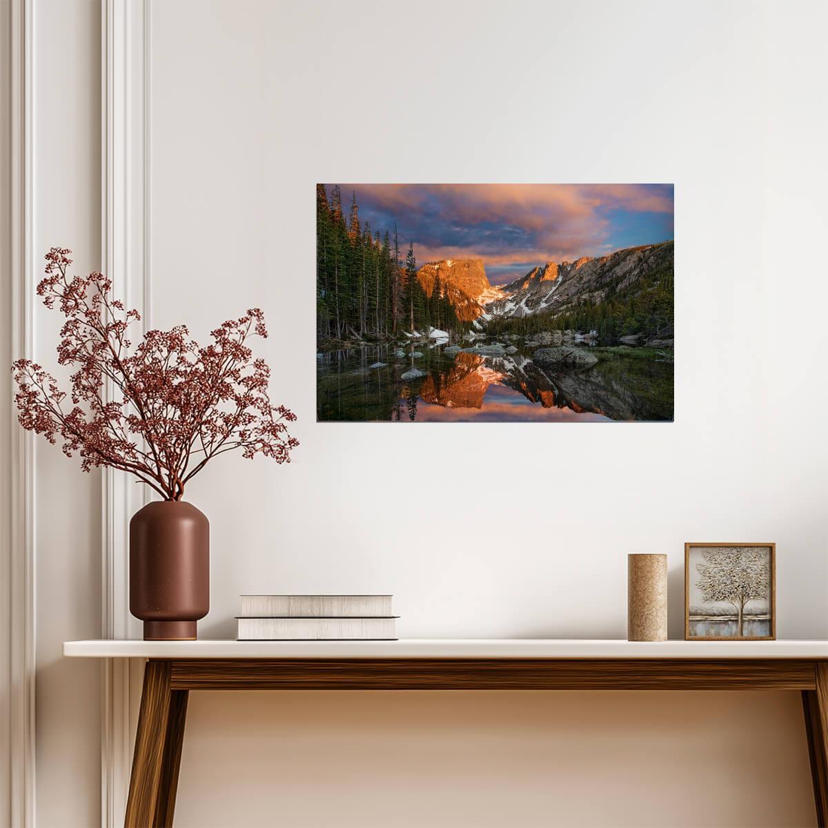 Dream Lake | Rocky Mountain National Park Poster | Landscape Photography - Photography Poster