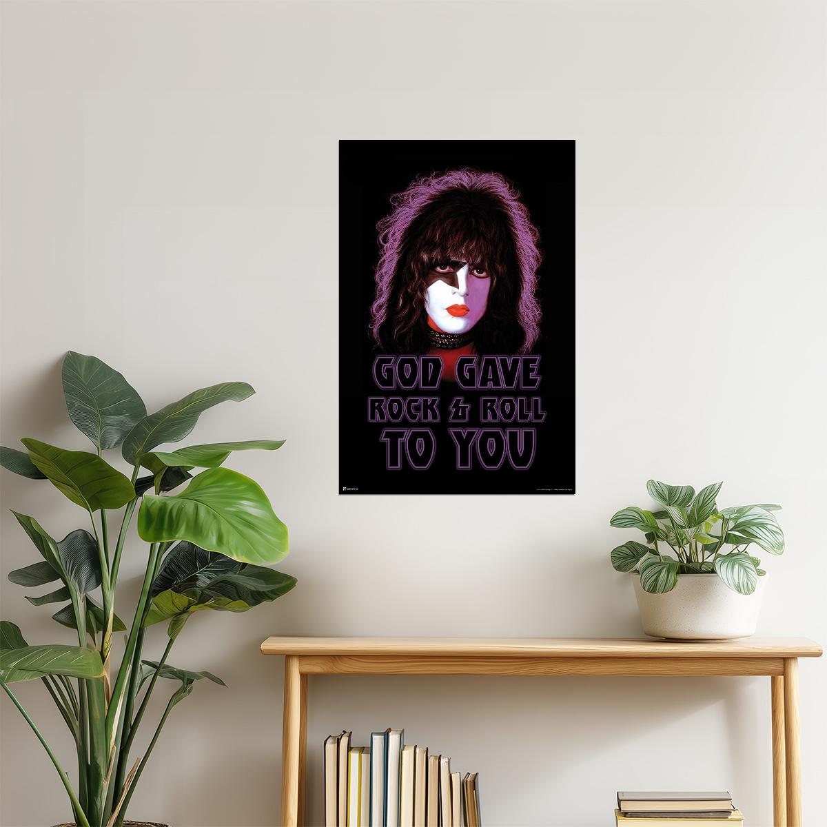 KISS Paul Stanley Solo Album | Vintage Poster | 70s Rock Wall Art