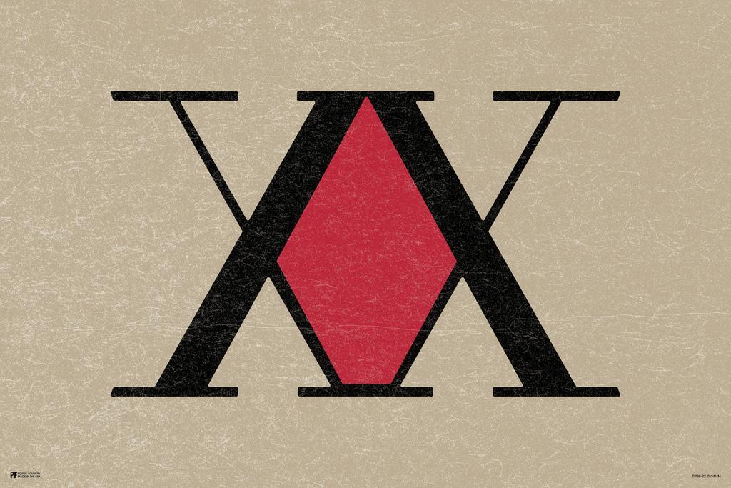 Hunter x Hunter Logo | HxH Wall Art | Shonen Anime Poster