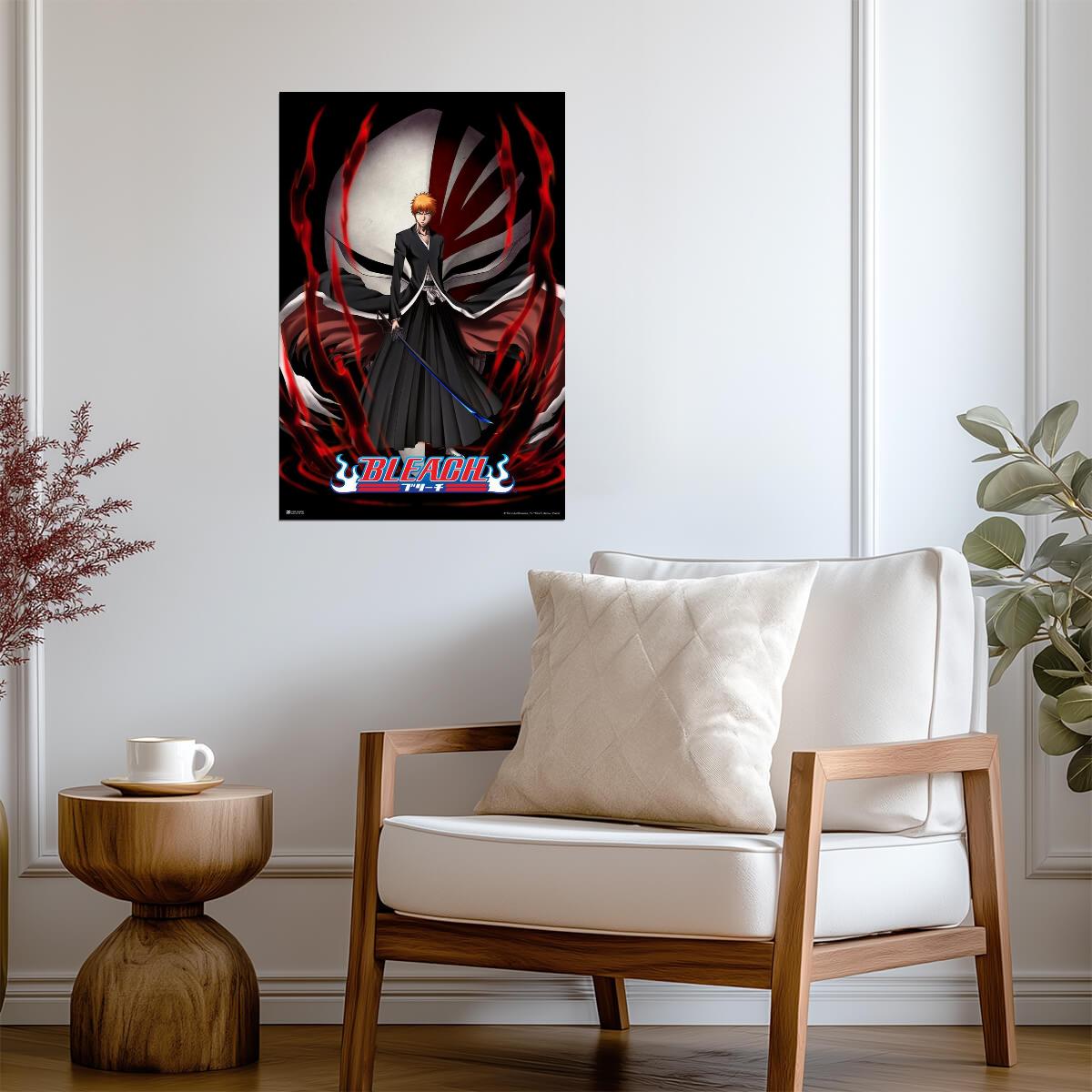 Bleach Ichigo Kurosaki | Anime Poster | Soul Reaper Shonen Art