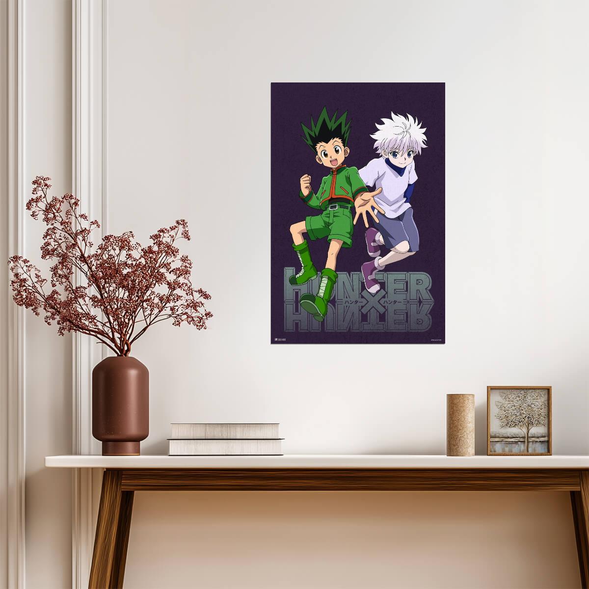 Hunter x Hunter Gon & Killua | HxH Manga Art | Anime Poster