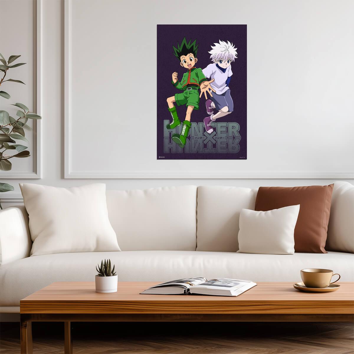 Hunter x Hunter Gon & Killua | HxH Manga Art | Anime Poster