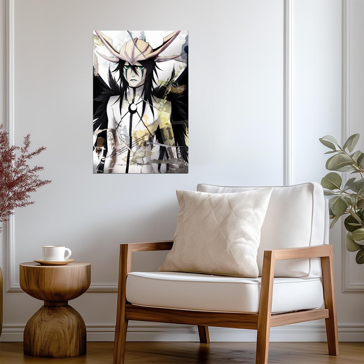Bleach Ulquiorra Cifer | Dark Fantasy Art | Espada Anime Poster