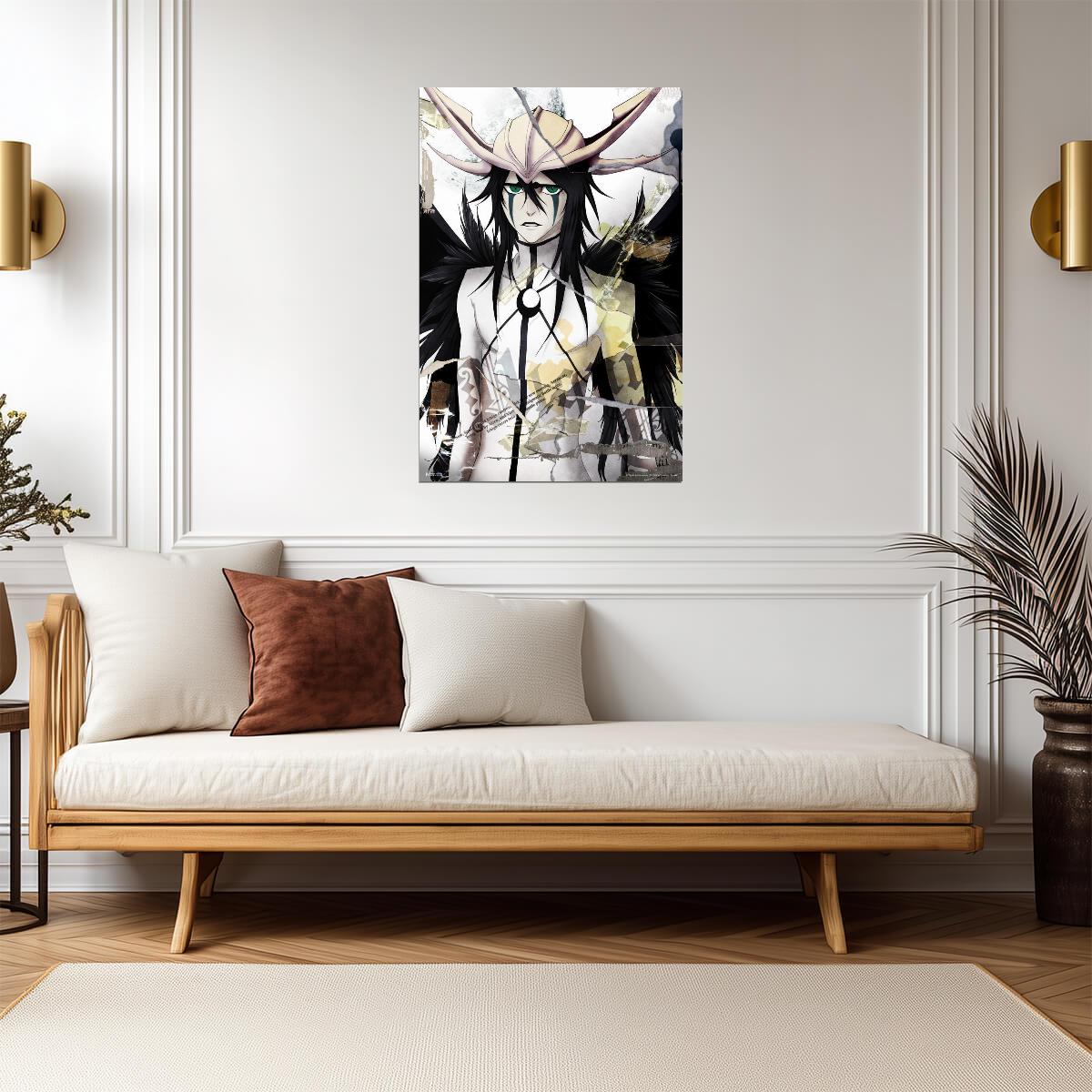 Bleach Ulquiorra Cifer | Dark Fantasy Art | Espada Anime Poster