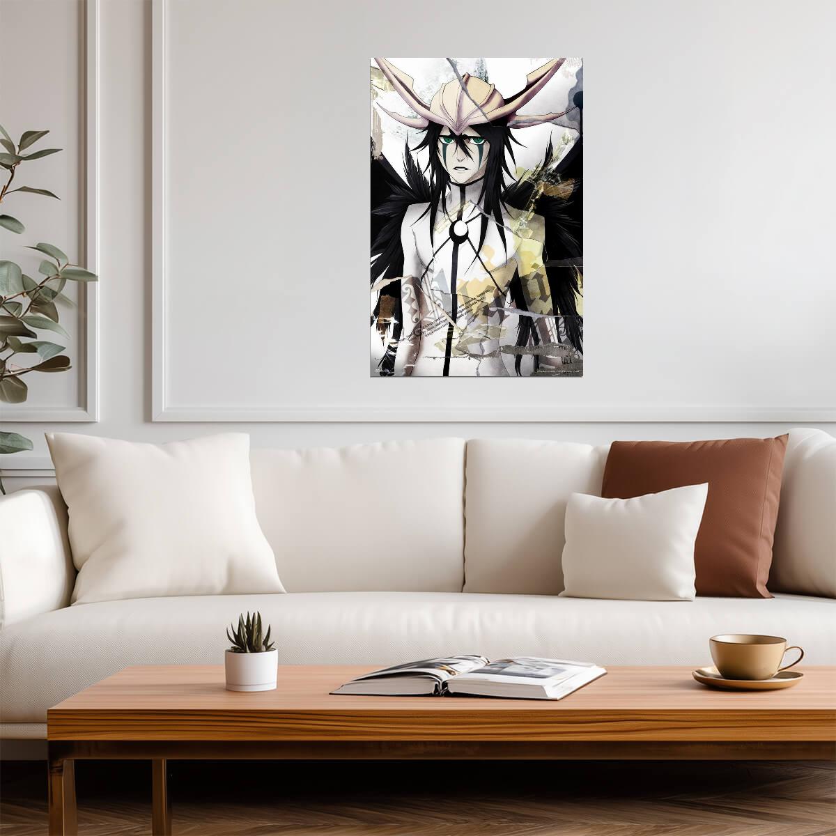 Bleach Ulquiorra Cifer | Dark Fantasy Art | Espada Anime Poster