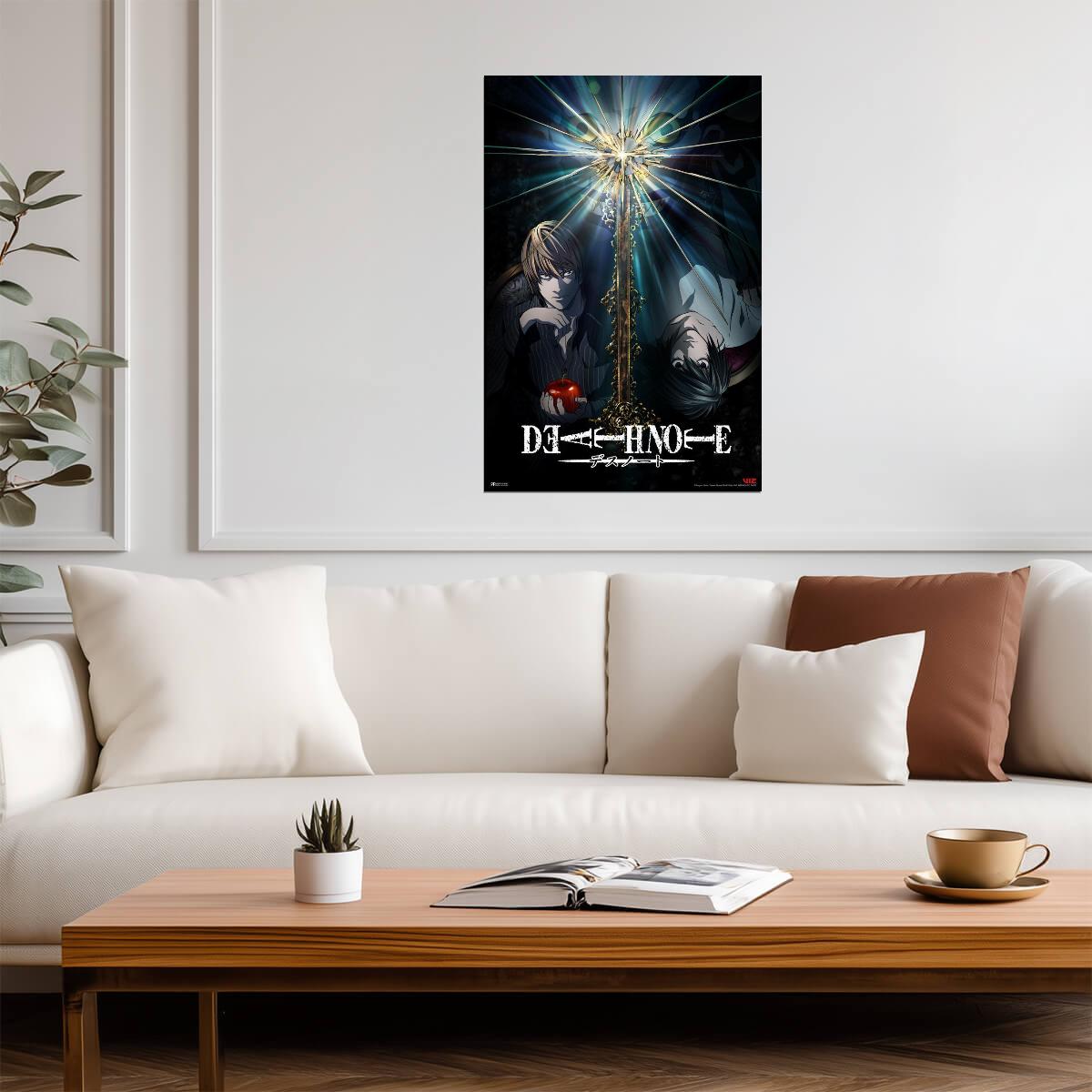 Death Note Light Yagami | Manga Wall Art | Anime Poster