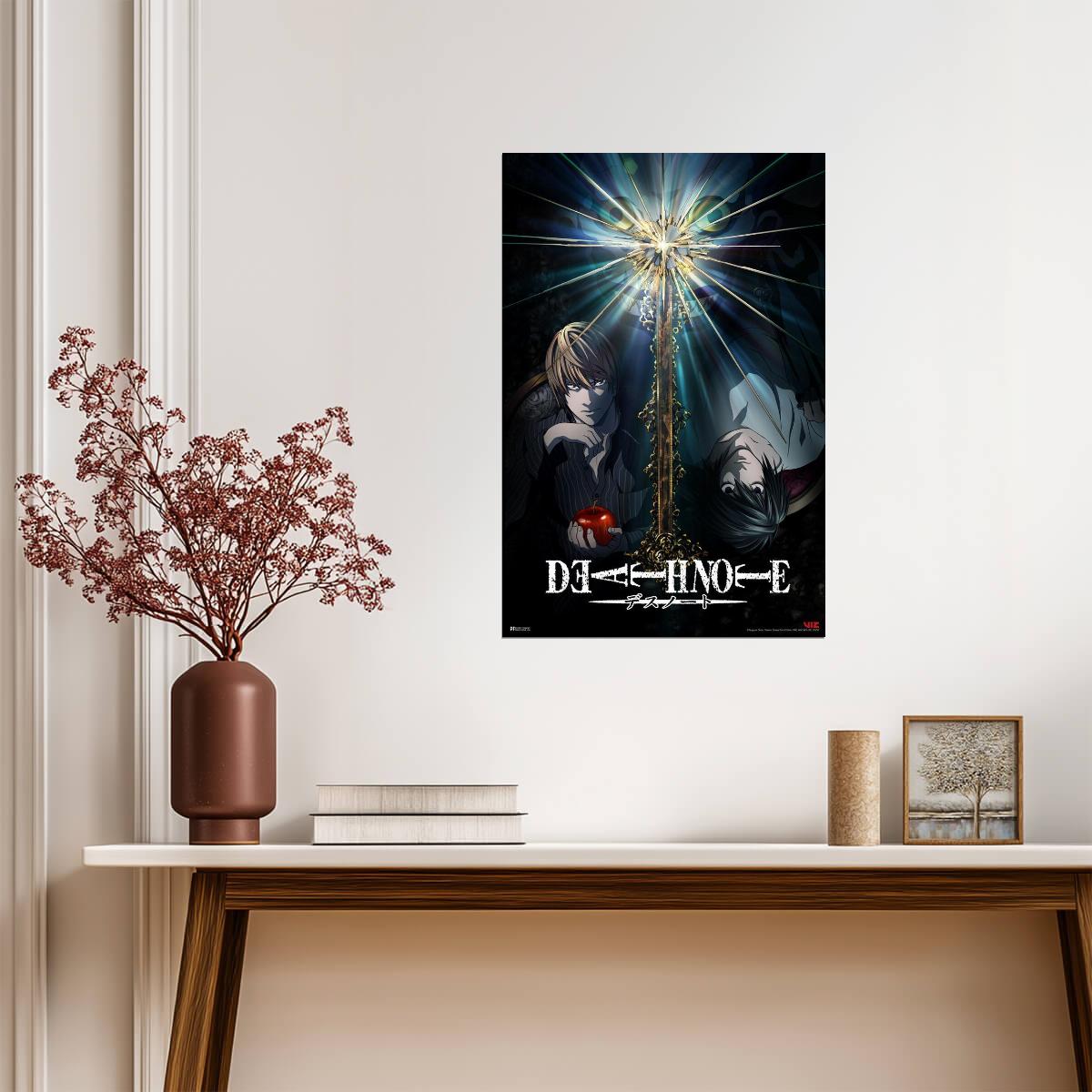 Death Note Light Yagami | Manga Wall Art | Anime Poster