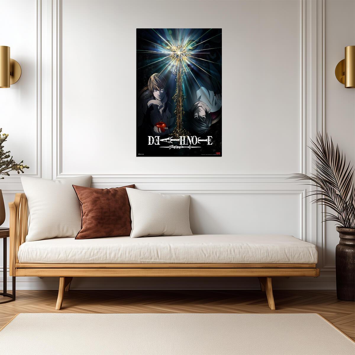 Death Note Light Yagami | Manga Wall Art | Anime Poster