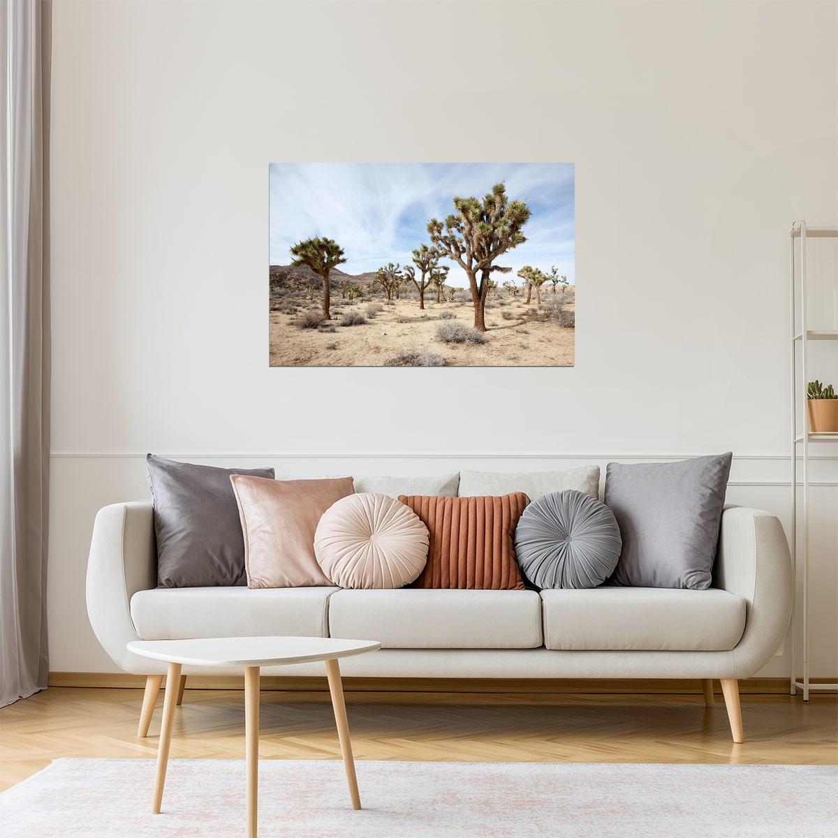Joshua Tree National Park Poster | California Desert Photography | Landscape Wall Art