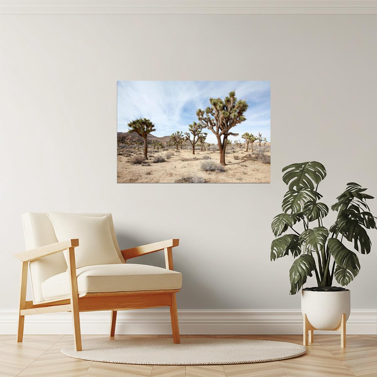 Joshua Tree National Park Poster | California Desert Photography | Landscape Wall Art