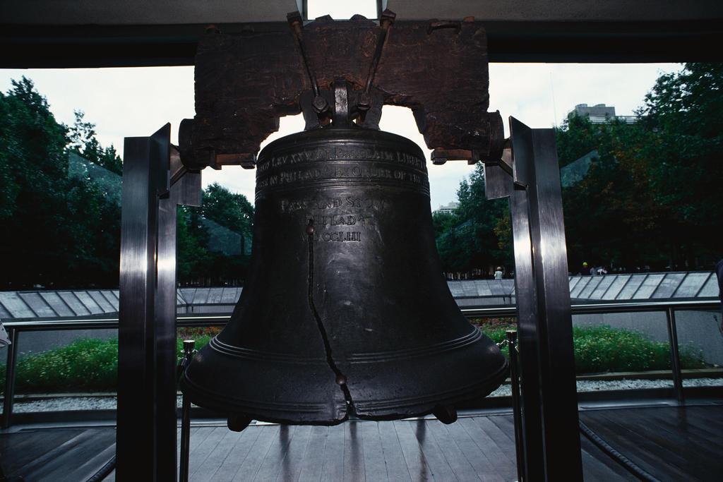 The Liberty Bell in Philadelphia | Historical Landmark Photography | American History Poster - Photography Poster