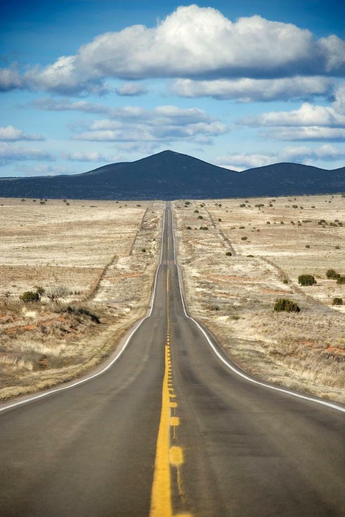 Texas Desert Highway Poster | Road Trip Photography | American Landscape Wall Art
